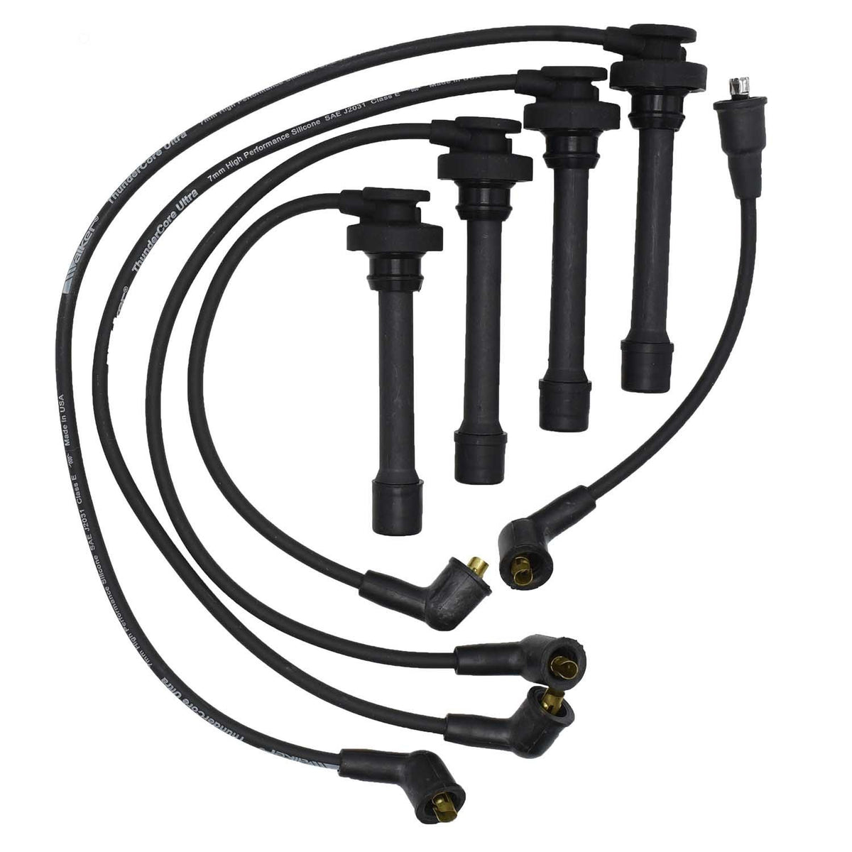 Walker Products ThunderCore PRO 924-1816 Spark Plug Wire Set 7MM 4-CYL 924-1816