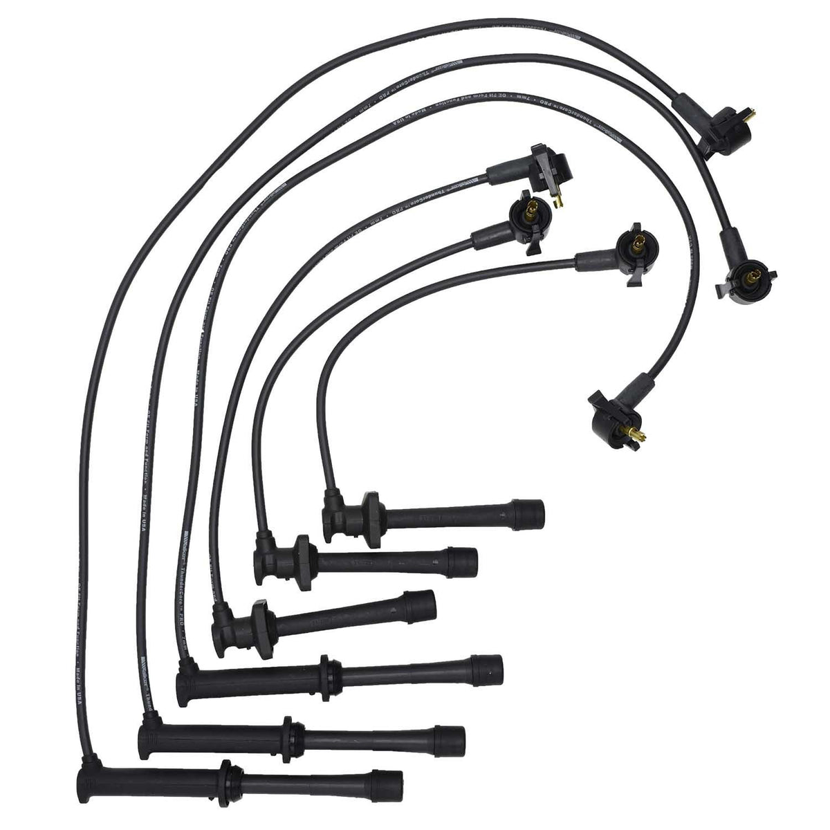 Walker Products ThunderCore PRO 924-1817 Spark Plug Wire Set 7MM 6-CYL 924-1817