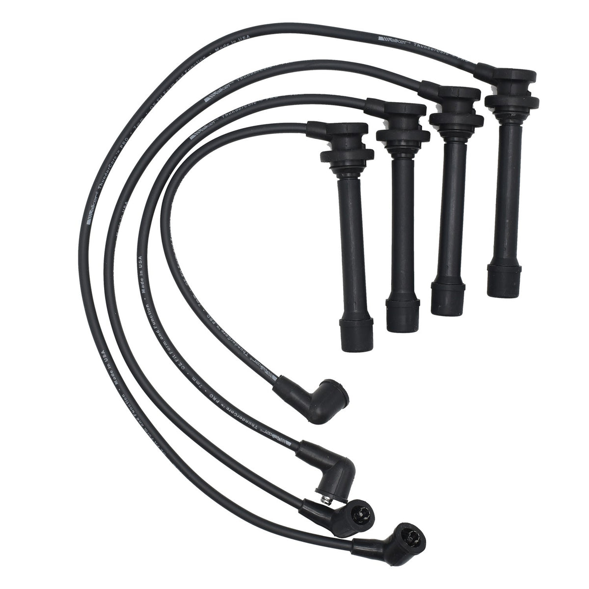 Walker Products ThunderCore PRO 924-1818 Spark Plug Wire Set 7MM 4-CYL 924-1818