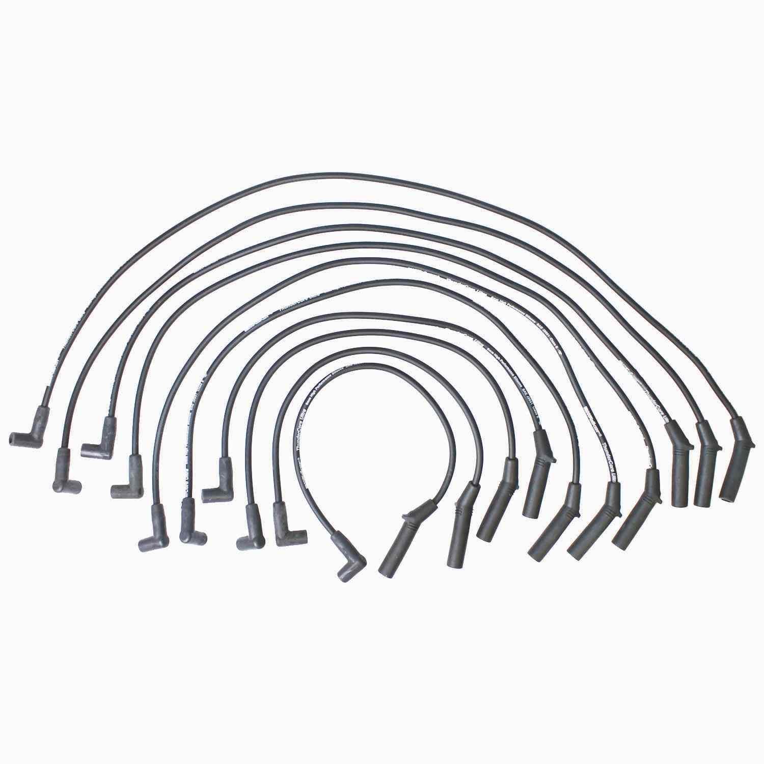 Walker Products ThunderCore PRO 924-1825 Spark Plug Wire Set 8MM 10-CYL 924-1825