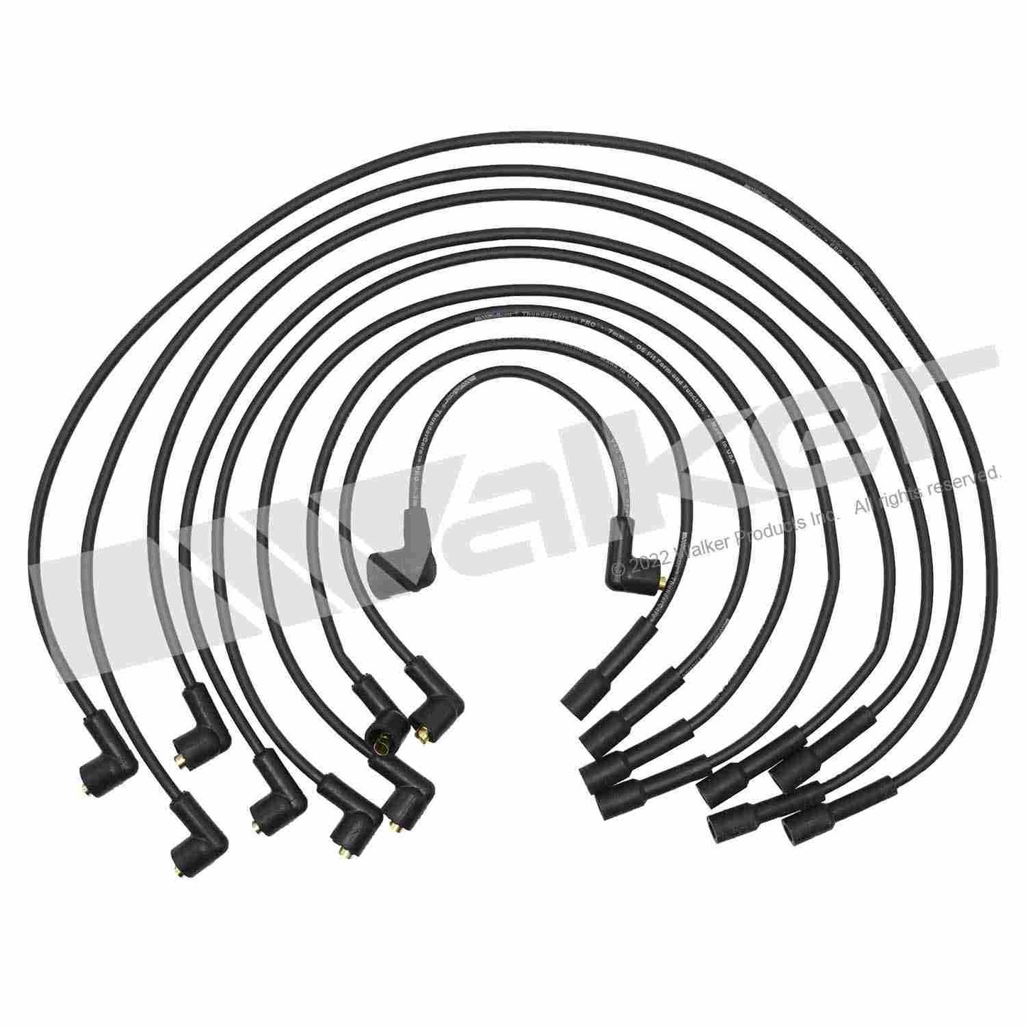 Walker Products ThunderCore PRO 924-1834 Spark Plug Wire Set 924-1834