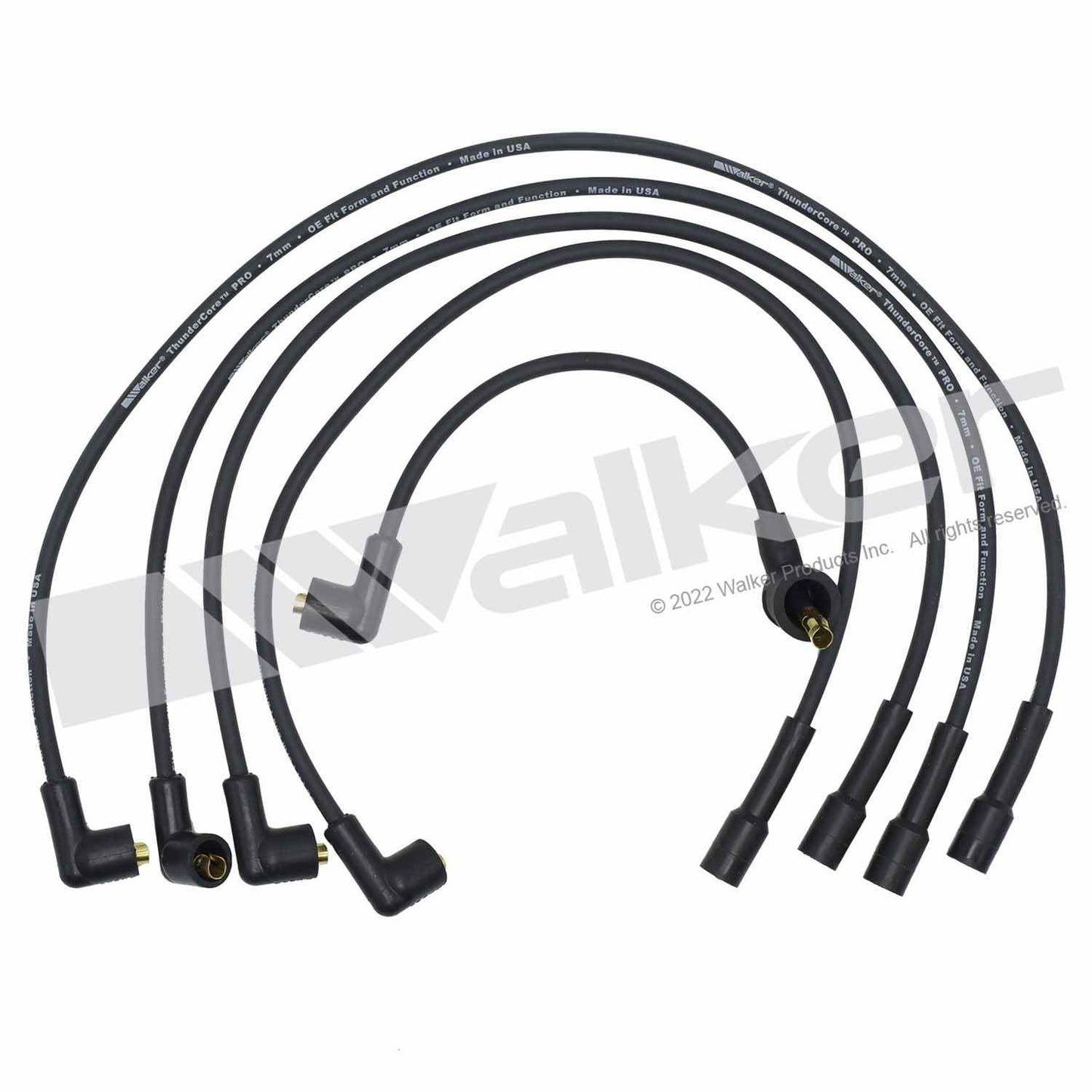 Walker Products ThunderCore PRO 924-1835 Spark Plug Wire Set 924-1835