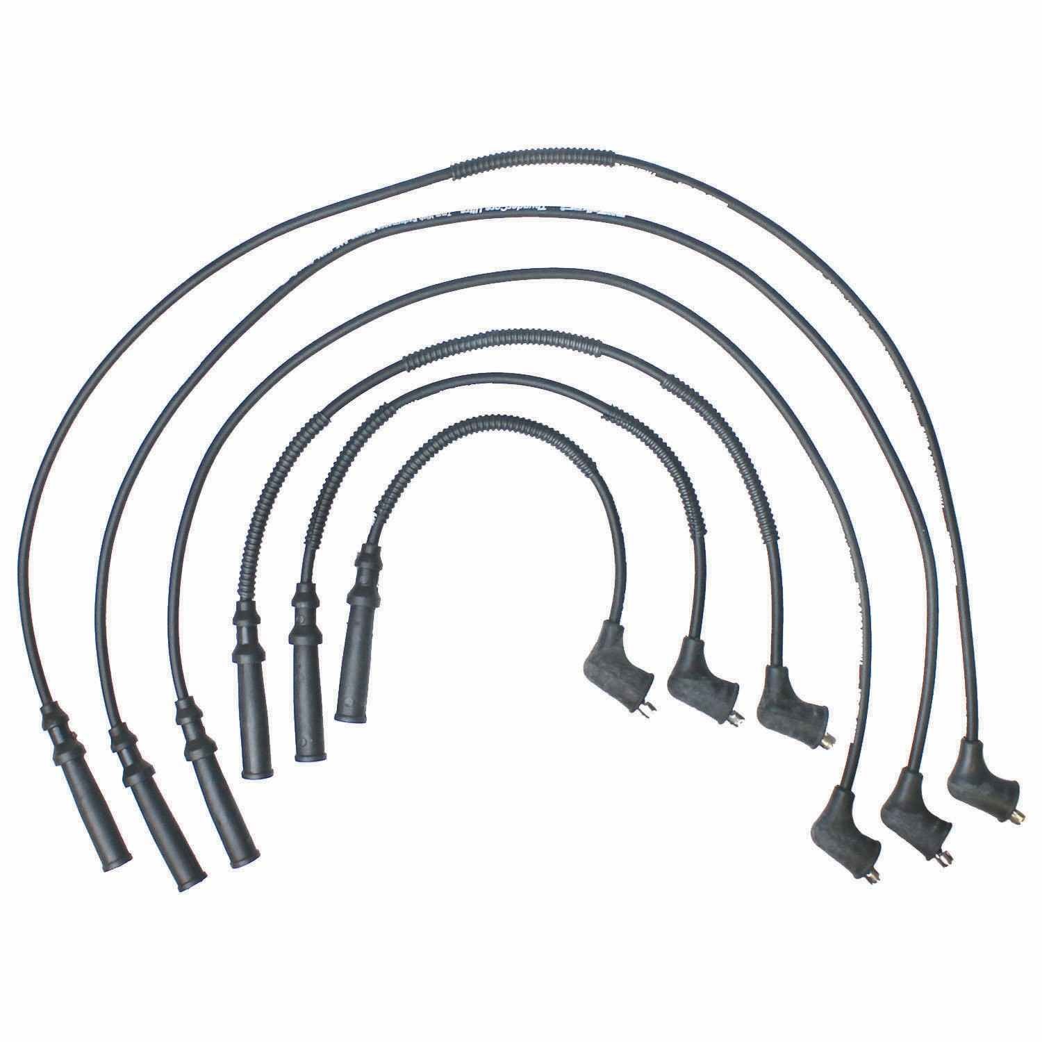 Walker Products ThunderCore PRO 924-1847 Spark Plug Wire Set 7MM 6-CYL 924-1847