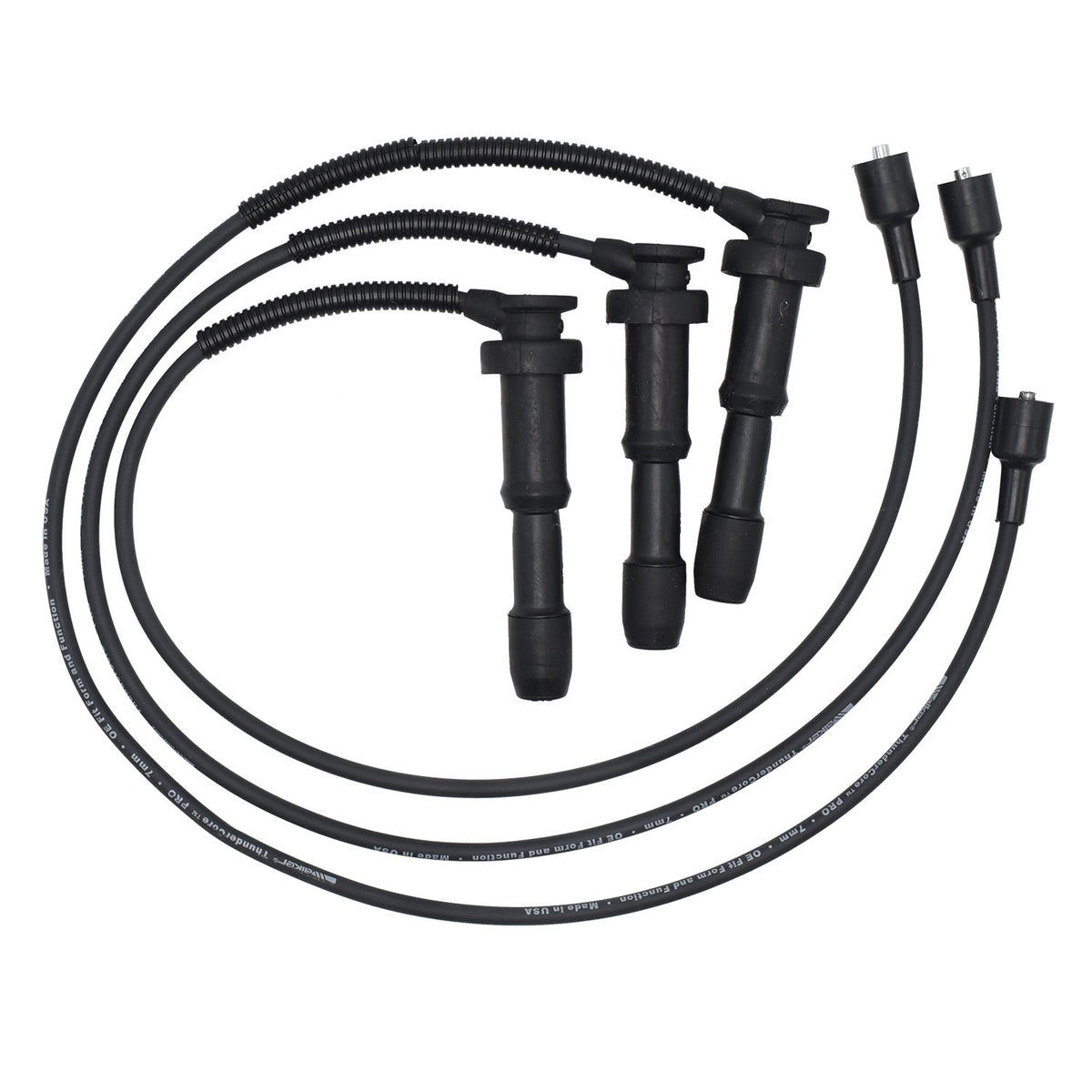 Walker Products ThunderCore PRO 924-1890 Spark Plug Wire Set 7MM 6-CYL 924-1890