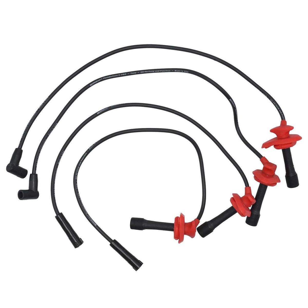 Walker Products ThunderCore PRO 924-1985 Spark Plug Wire Set 7MM 4-CYL 924-1985