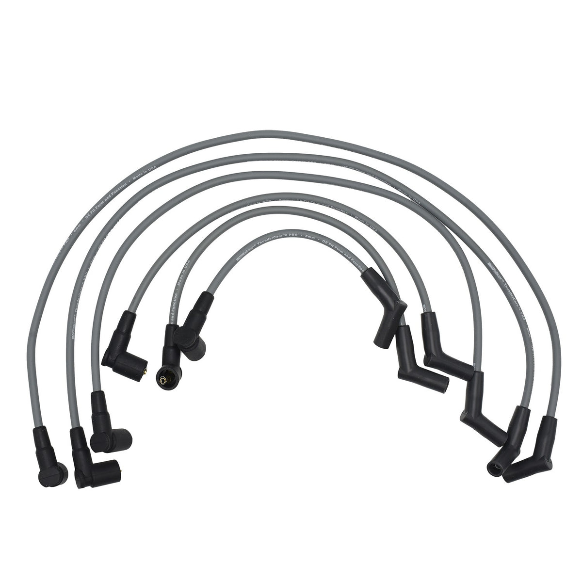Walker Products ThunderCore PRO 924-2001 Spark Plug Wire Set 8MM 6-CYL 924-2001