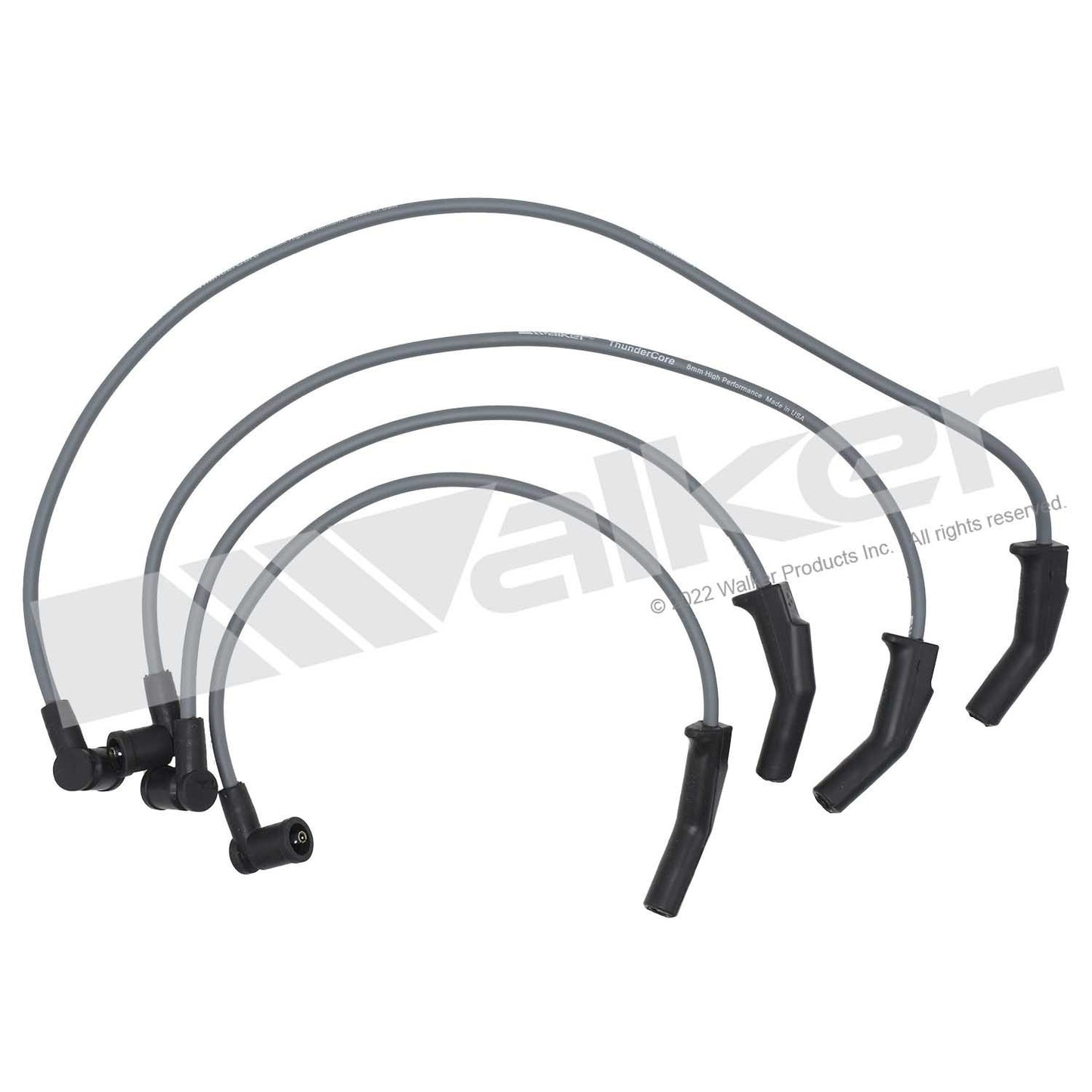 Walker Products ThunderCore PRO 924-2005 Spark Plug Wire Set 8MM 4-CYL 924-2005