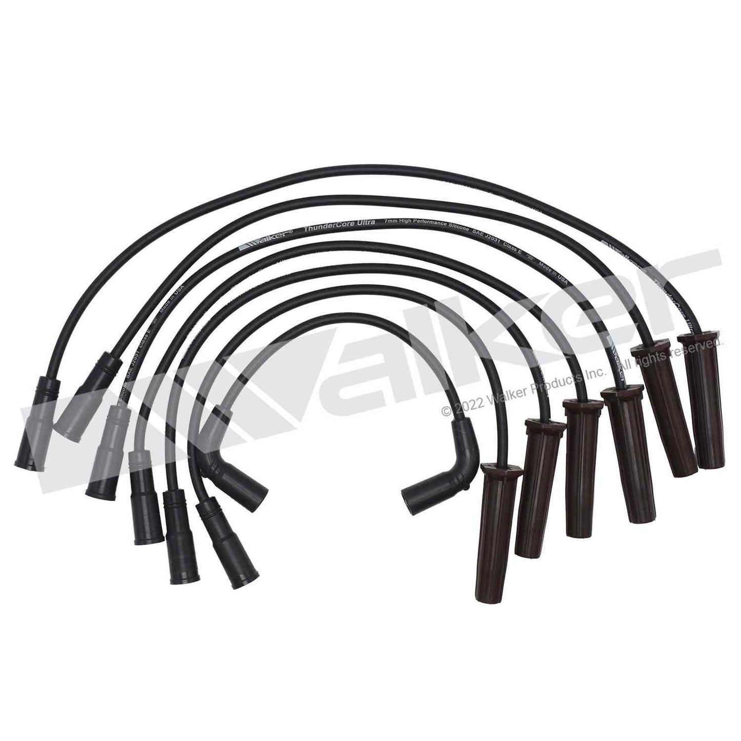 Walker Products ThunderCore PRO 924-2026 Spark Plug Wire Set 7MM 6-CYL 924-2026