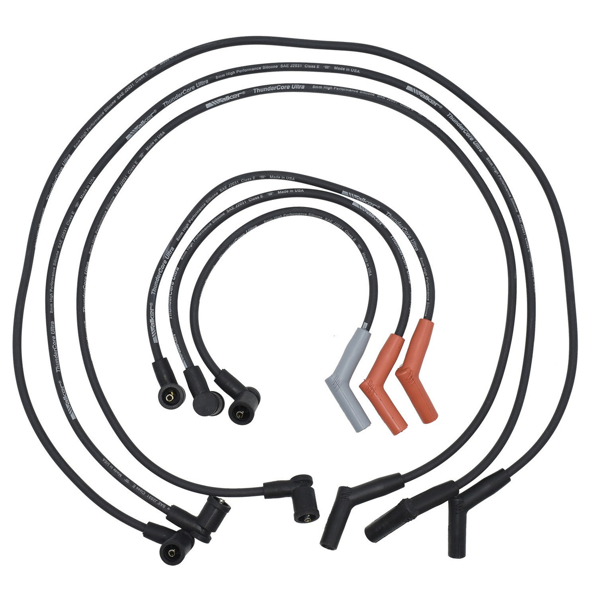 Walker Products ThunderCore PRO 924-2035 Spark Plug Wire Set 8MM 6-CYL 924-2035