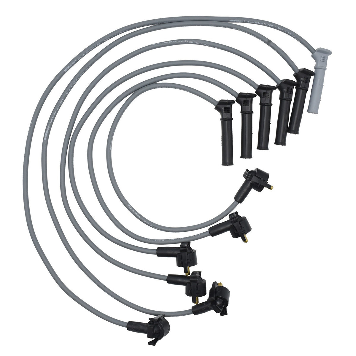 Walker Products ThunderCore PRO 924-2037 Spark Plug Wire Set 8MM 6-CYL 924-2037