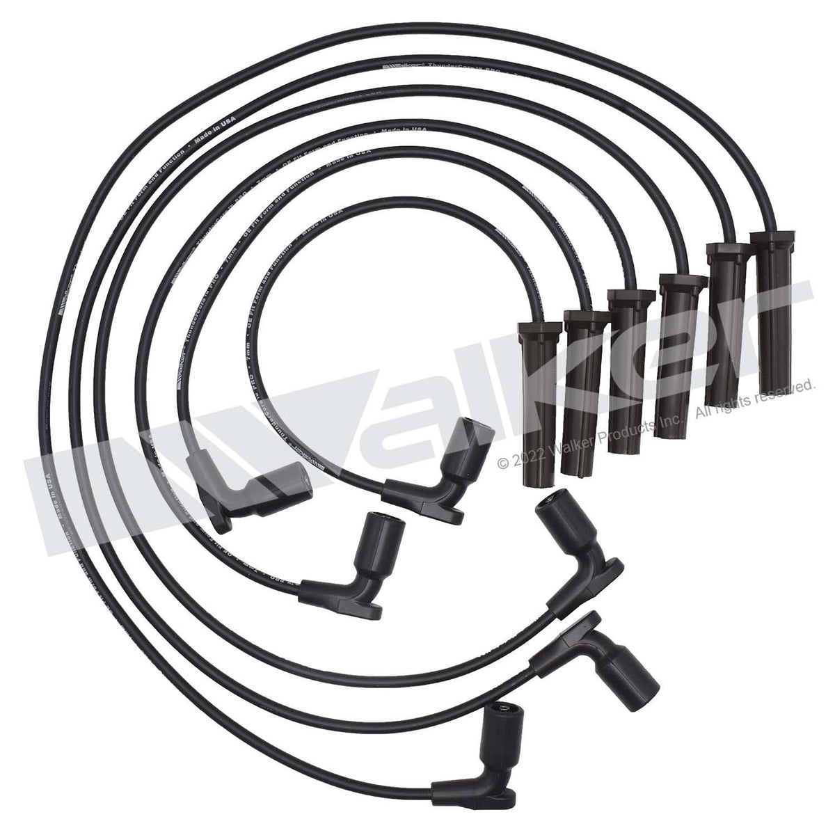 Walker Products ThunderCore PRO 924-2046 Spark Plug Wire Set 924-2046