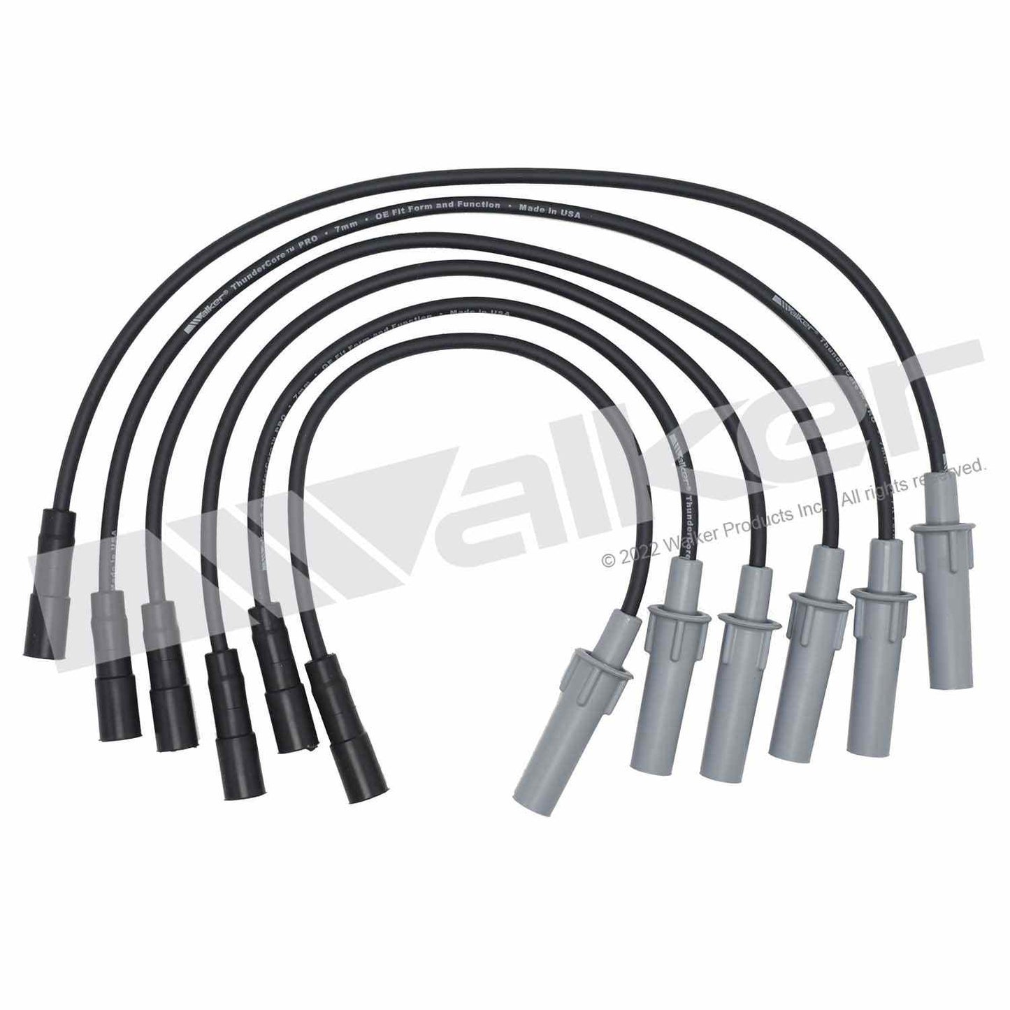 Walker Products ThunderCore PRO 924-2076 Spark Plug Wire Set 924-2076