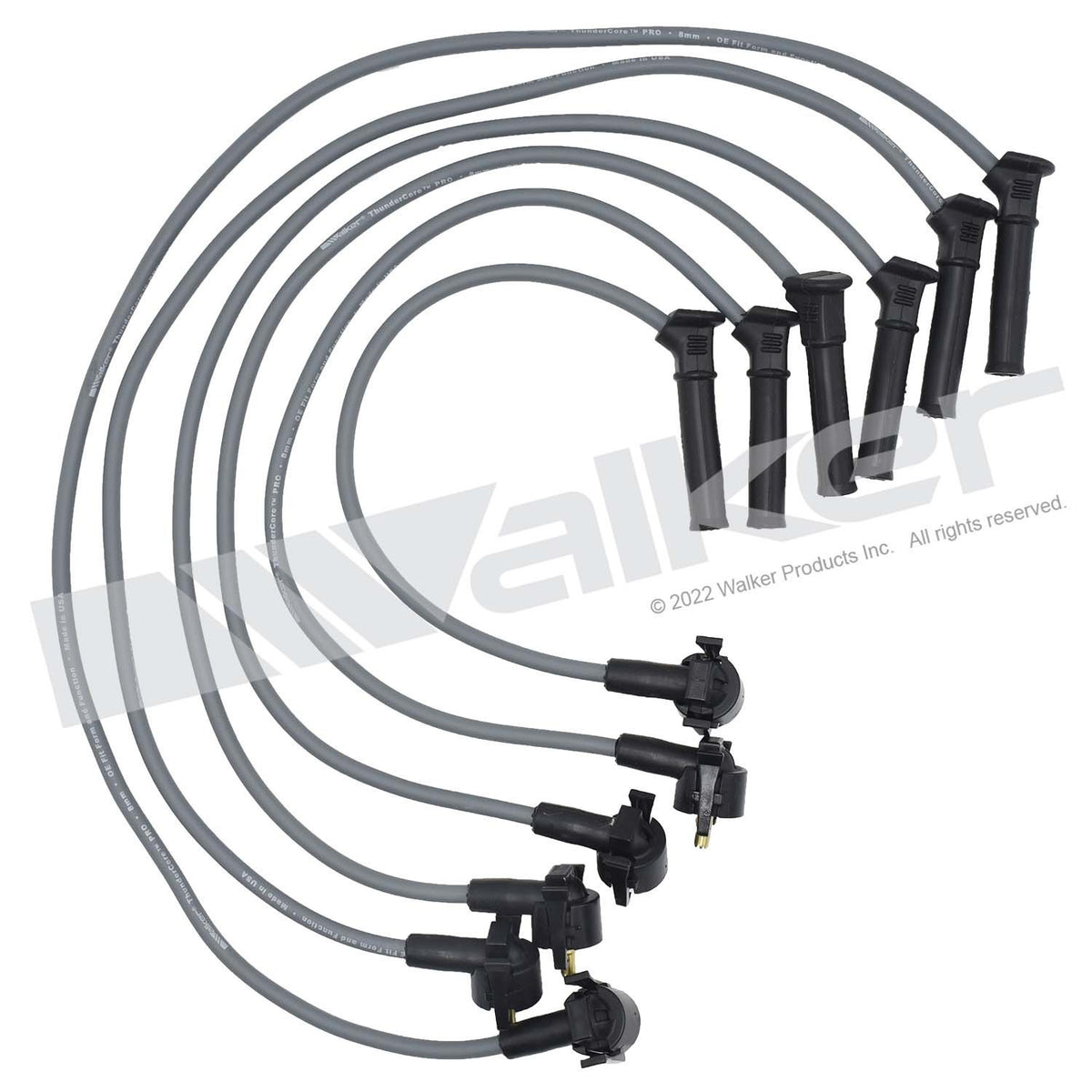 Walker Products ThunderCore PRO 924-2079 Spark Plug Wire Set 924-2079