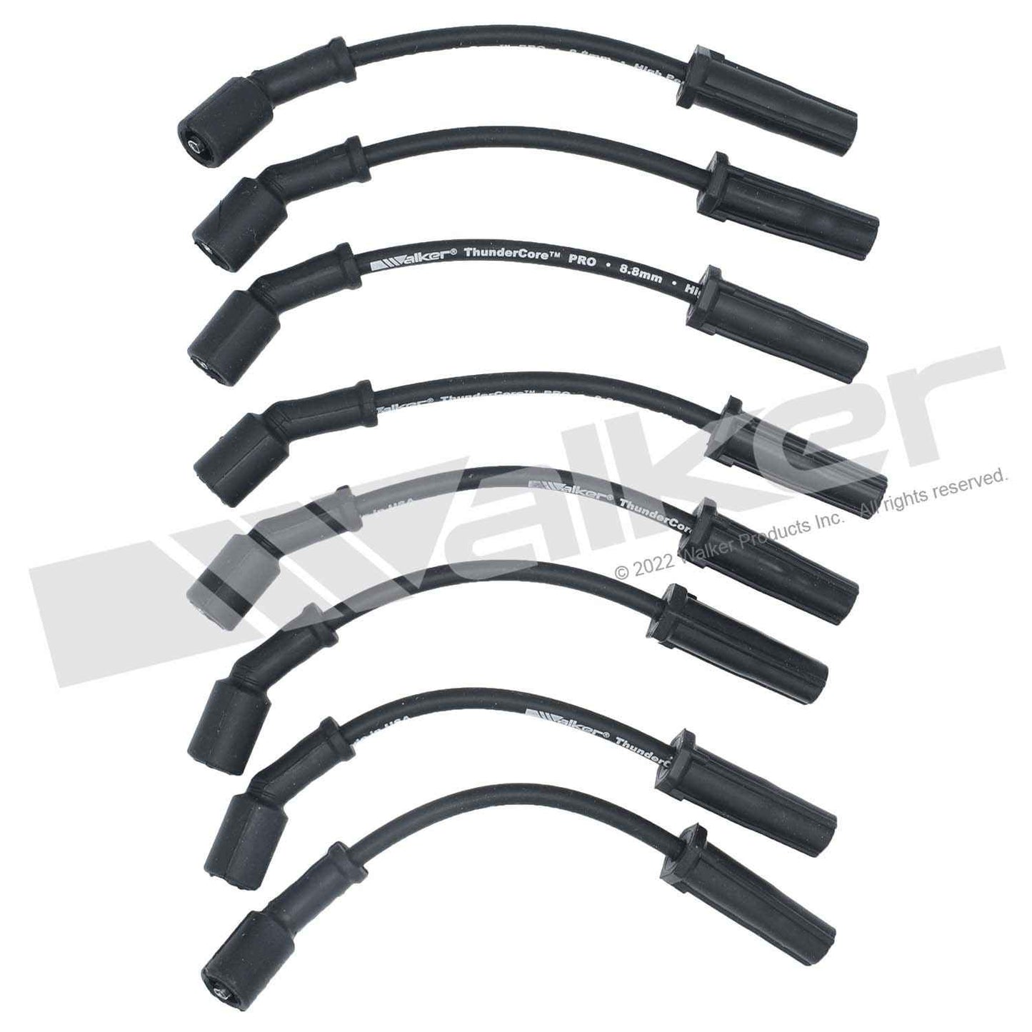 Walker Products ThunderCore-Ultra 924-6001 Spark Plug Wire Set 8.8MM 924-6001