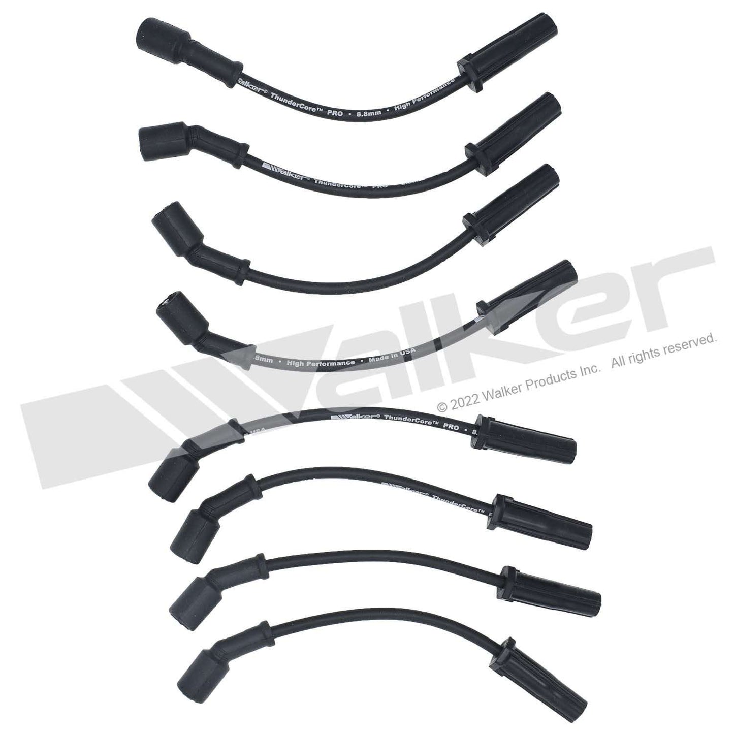 Walker Products ThunderCore-Ultra 924-6004 Spark Plug Wire Set 8.8MM 924-6004