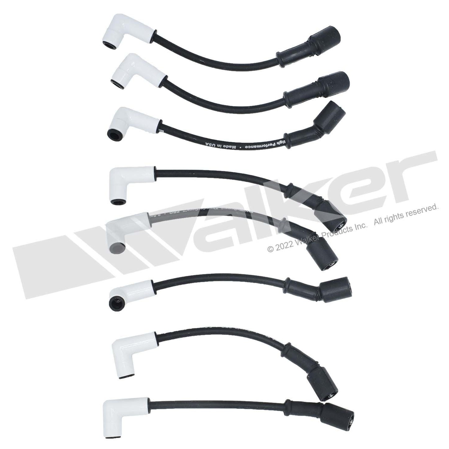 Walker Products ThunderCore-Ultra 924-6008 Spark Plug Wire Set 8.8MM 924-6008