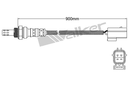 OTHERMOTIVE Walker Products 932-14019 Oxygen Sensor 4-W Direct Fit 932-14019