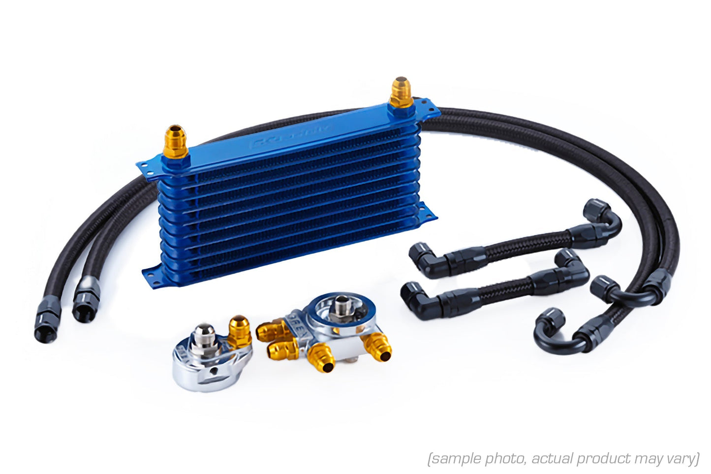 GReddy OIL COOLER KIT W/RELOC 10-ROW BCNR33 12024420