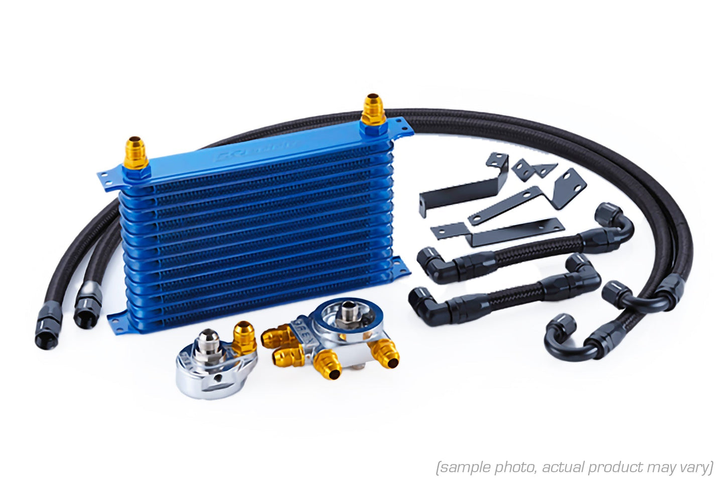 GReddy OIL COOLER KIT W/RELOC 13-ROW BCNR33 - () 12024421