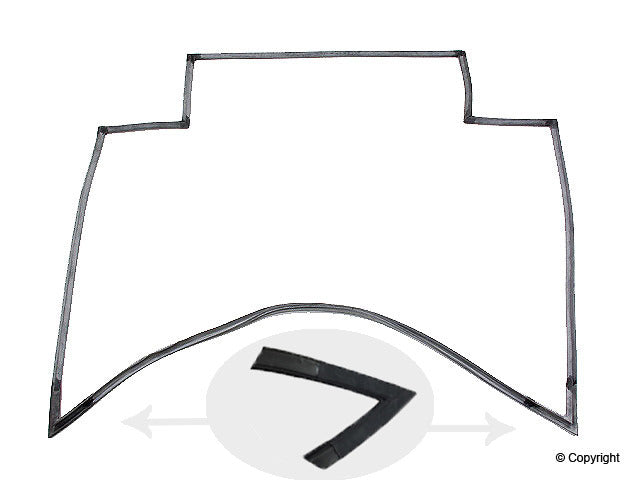 OE Supplier Hood Seal 91451190110