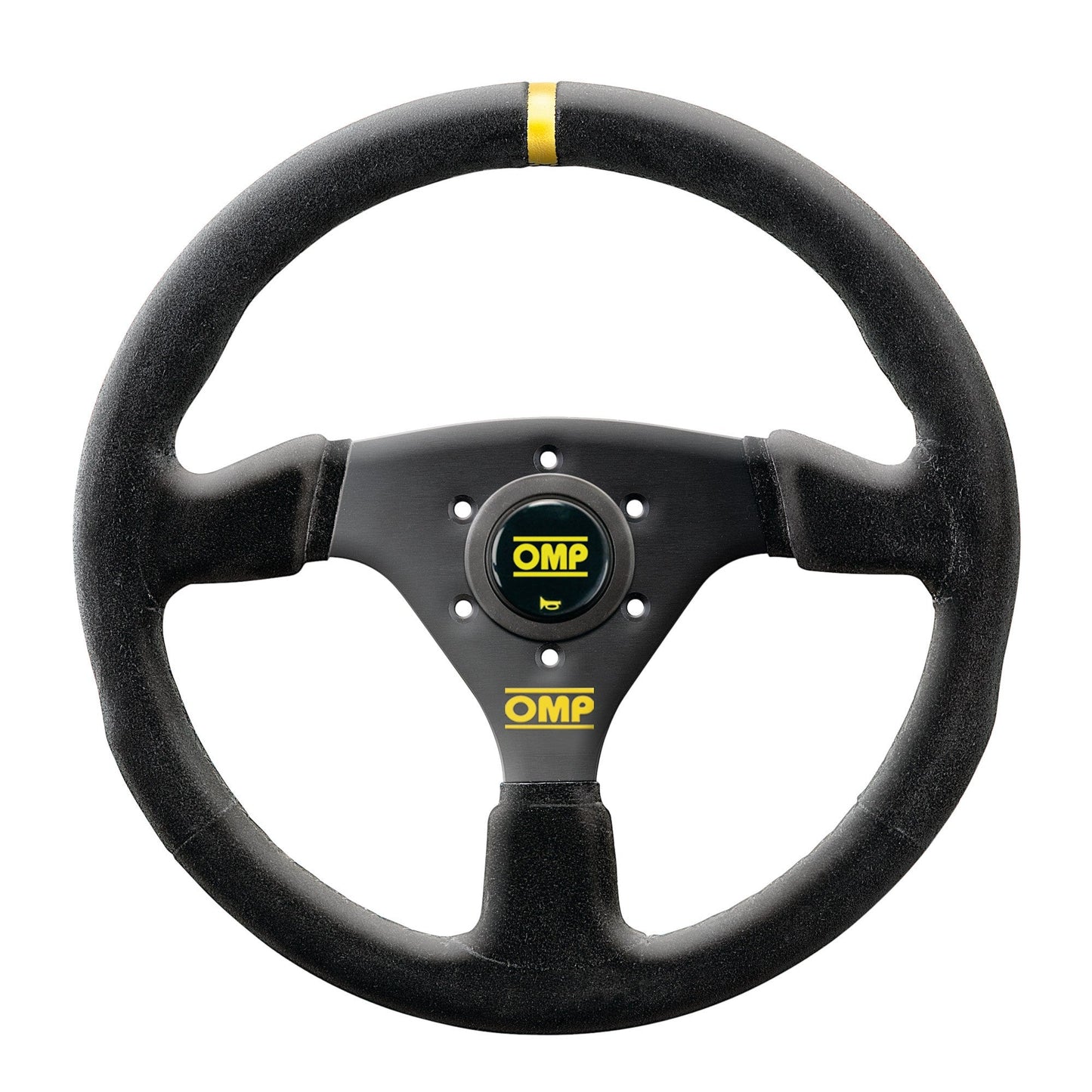 OMP Racing OMP Targa Steering Wheel - Black Suede/Black