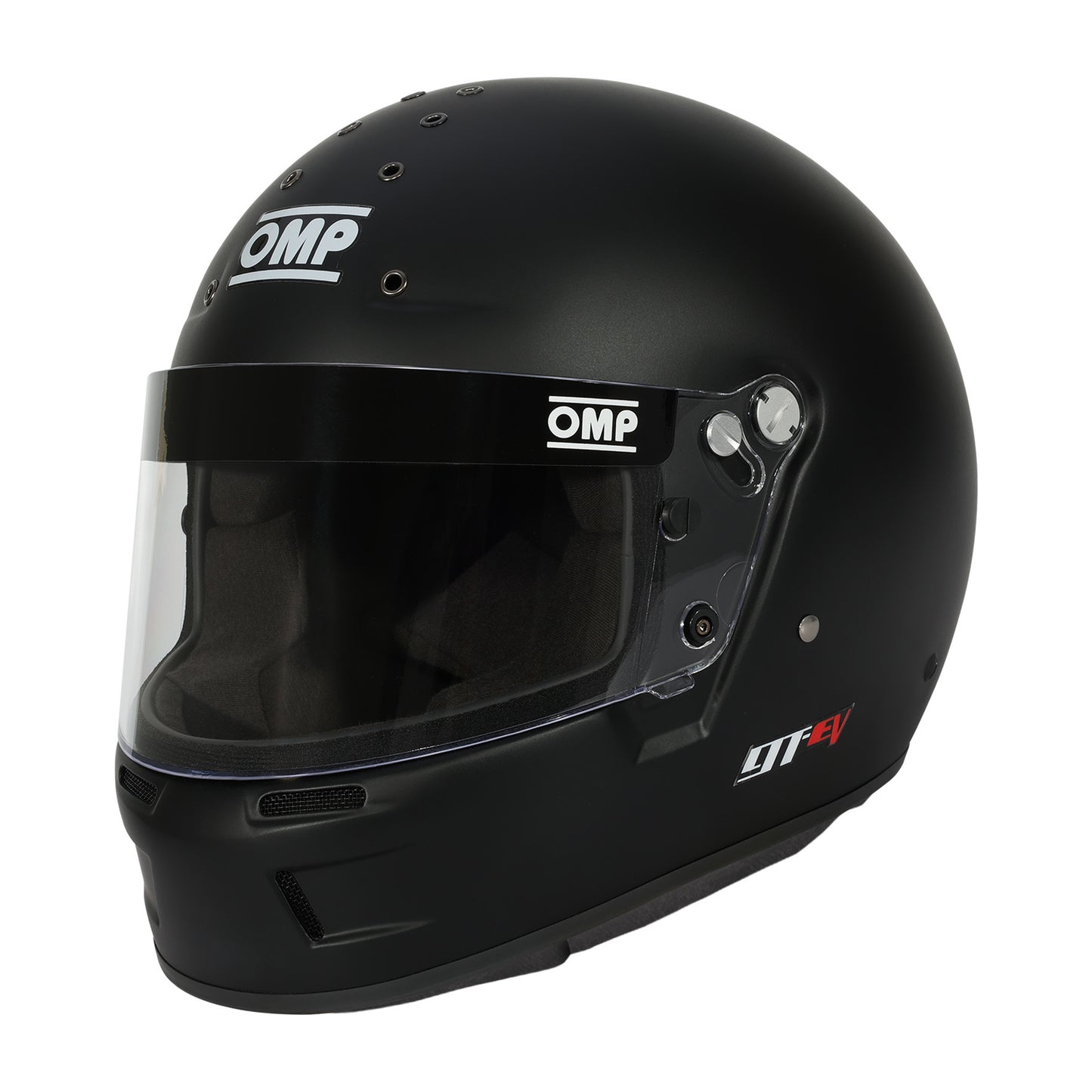 OMP RACING, INC. GT-EV Matte Black Small Helmet SA2025 Safety Equipment Helmets and Accessories main image