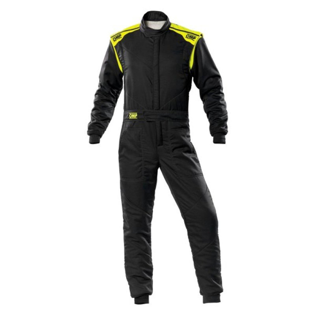 OMP First-S Overall Fia 8856-2018+SFI - Anthr F/Yellow Size 52 IA0-1828-E01-SF-184-52