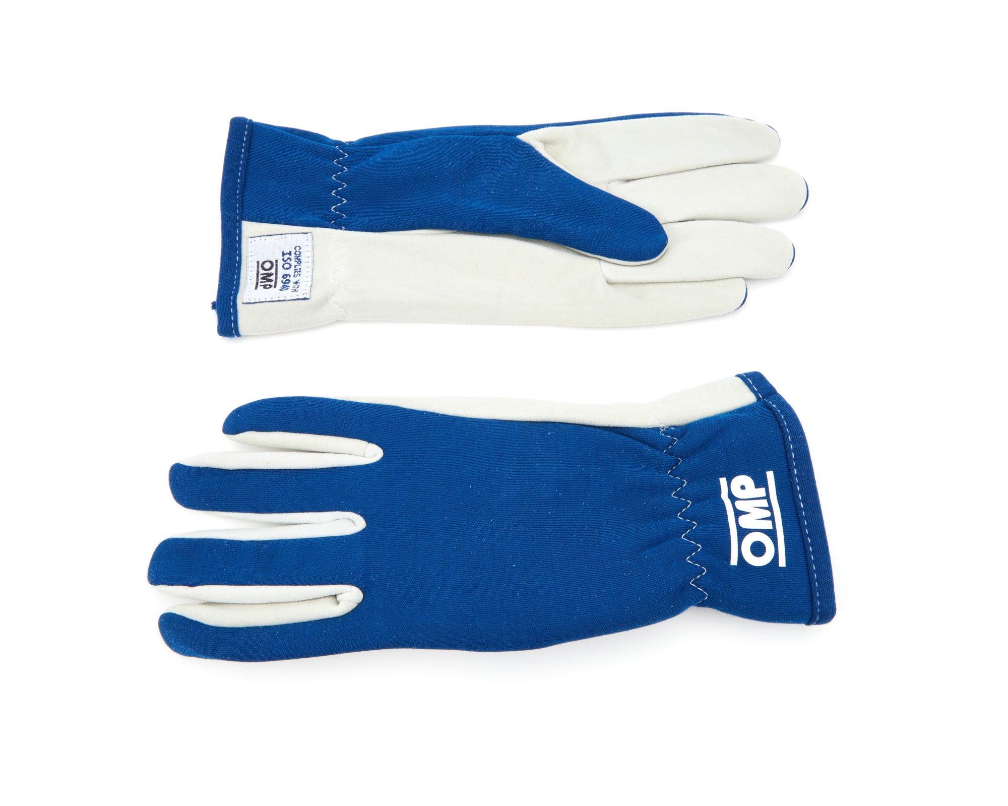 OMP Rally Gloves Blue Size X Large Safety Clothing Driving Gloves main image