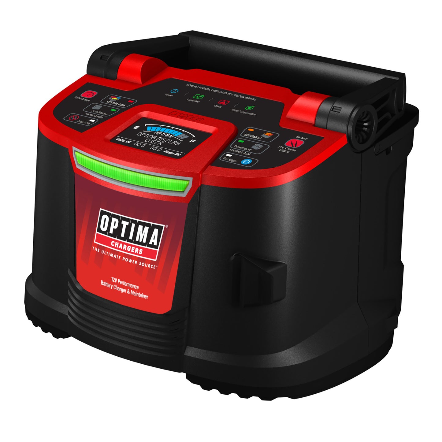 OPTIMA BATTERY 12V Battery Maintainer Digital D1200 Tools Shop Equipment main image
