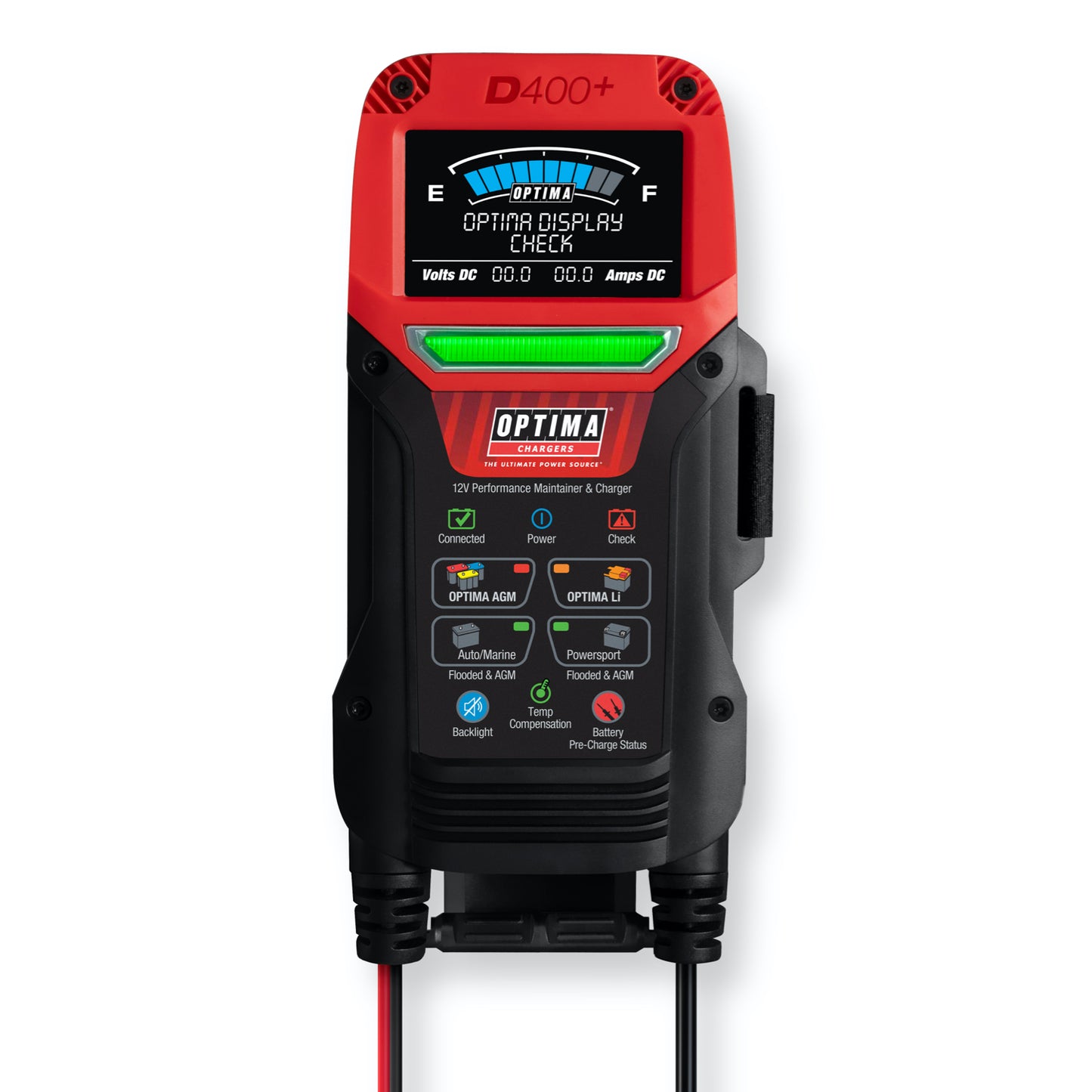 OPTIMA BATTERY 12V Battery Maintainer Digital 400 Tools Shop Equipment main image