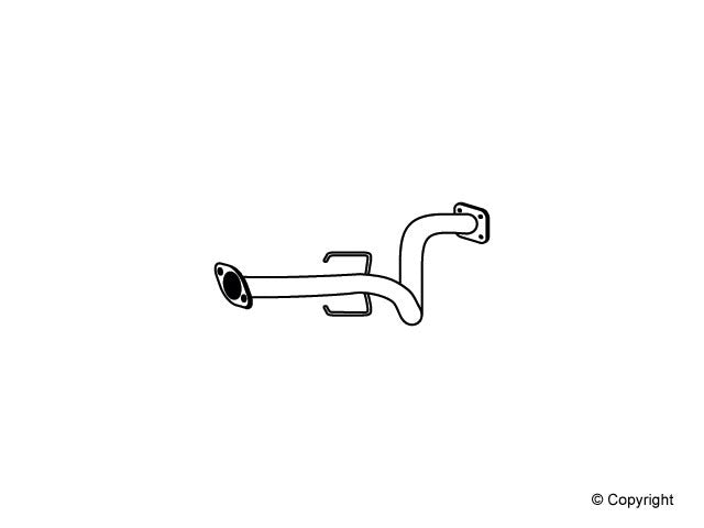 OP Parts Exhaust Pipe
