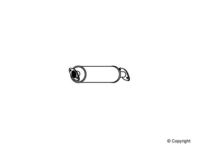 OP Parts Exhaust Muffler