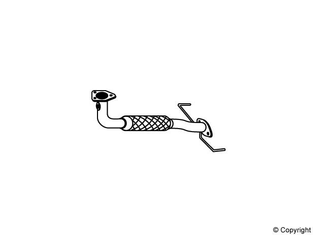 OP Parts Exhaust Pipe