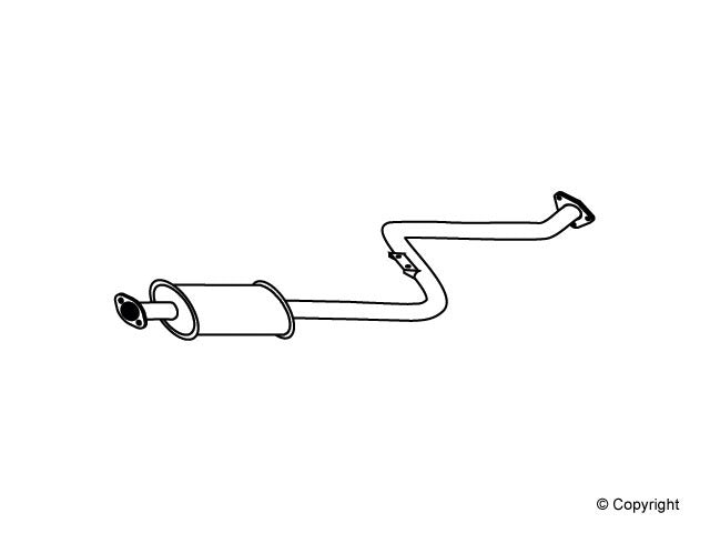 OP Parts Exhaust Muffler