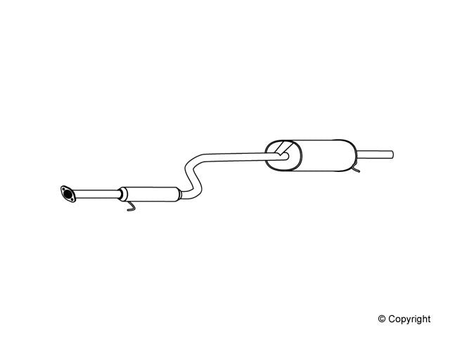 OP Parts Exhaust Muffler