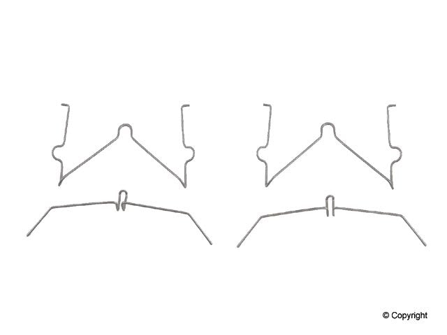OP Parts Disc Brake Hardware Kit