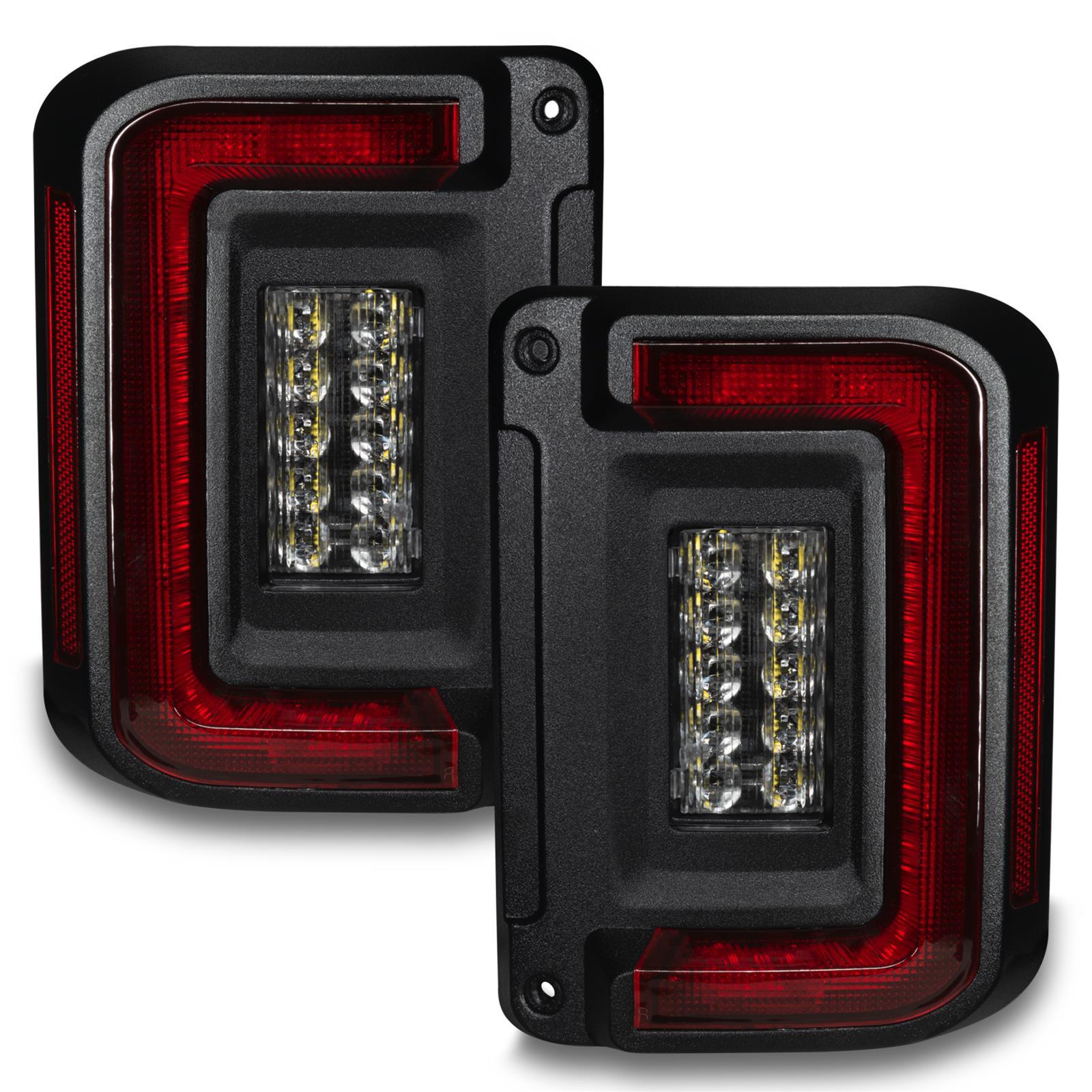 Oracle Lighting 07-17 Jeep Wrangler JK Flush Mount Tail Lights Lights and Components Exterior Light Assemblies main image