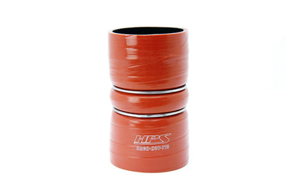 HPS Performance HPS Silicone Intercooler Turbo Boot Hose, Orange, , replace part # 3C34-6C640-CA, 3C34-6C640-DA ORCH-HOT-710