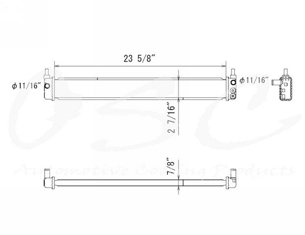 OSC Radiator 13124