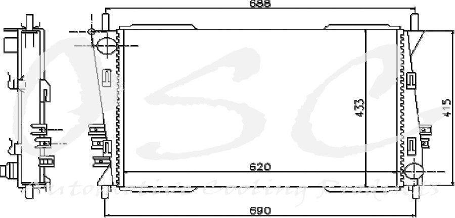 OSC Radiator 2622