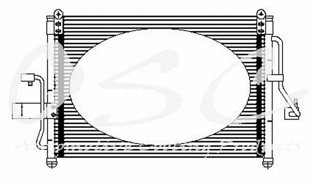 OSC A/C Condenser 3032