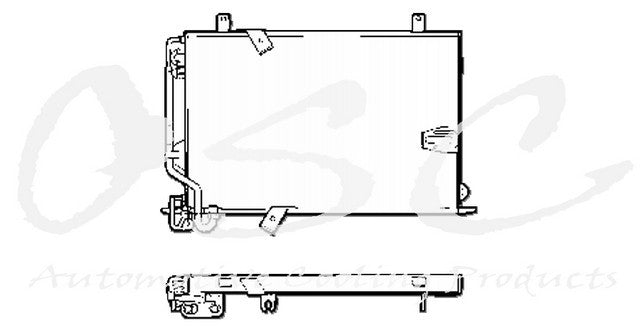 OSC A/C Condenser 4665