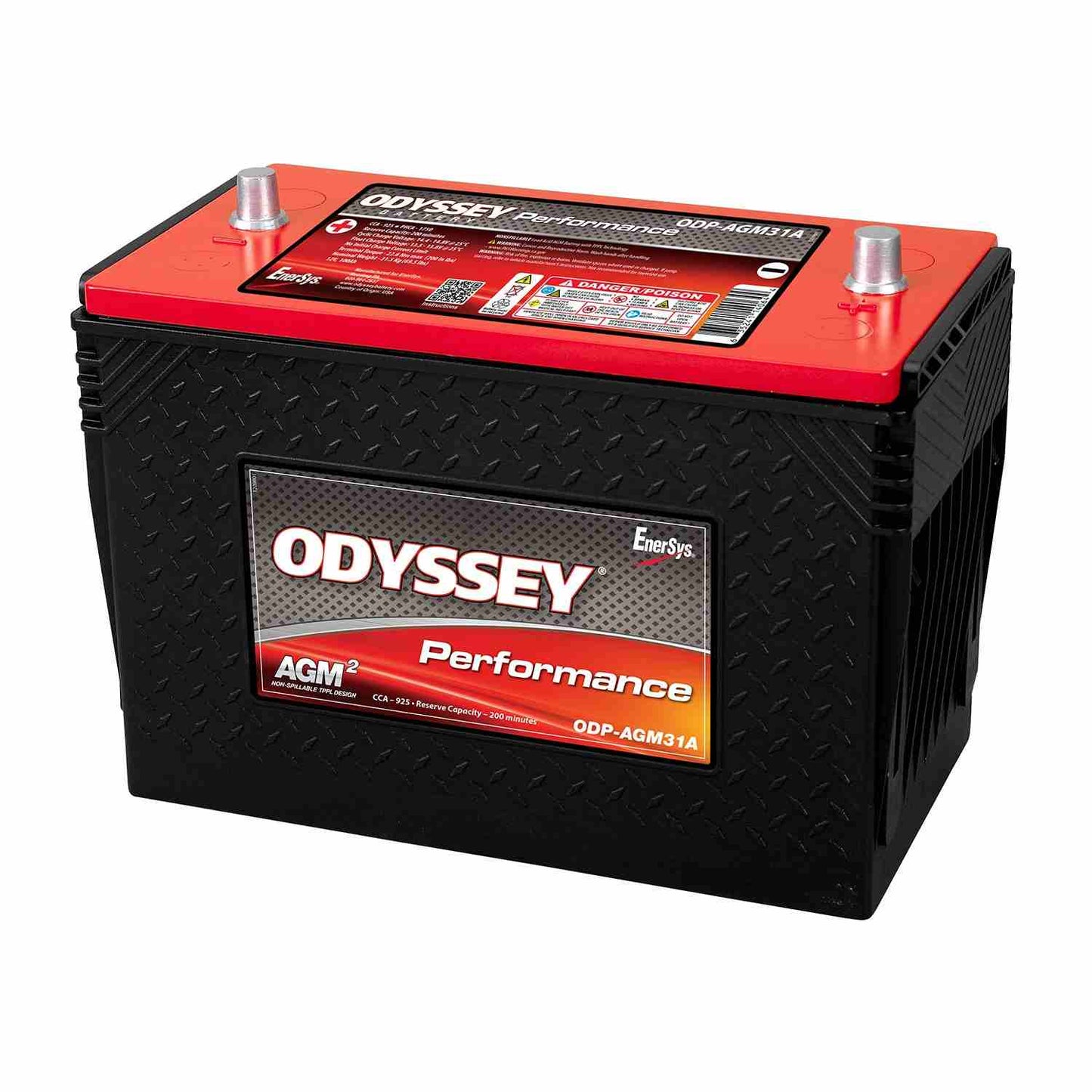 Odyssey Battery Auto/Truck/Heavy Duty & Commercial Performance AGM Battery (31-925T) ODP-AGM31A