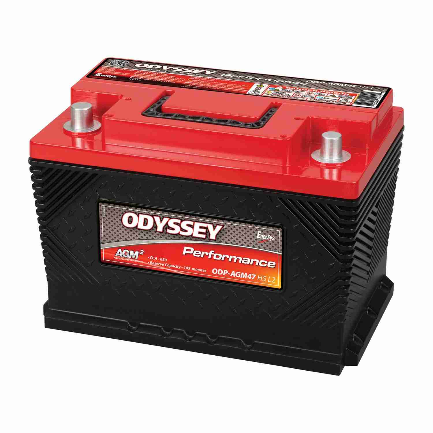 Odyssey Battery Vehicle Battery ODP-AGM47H5L2