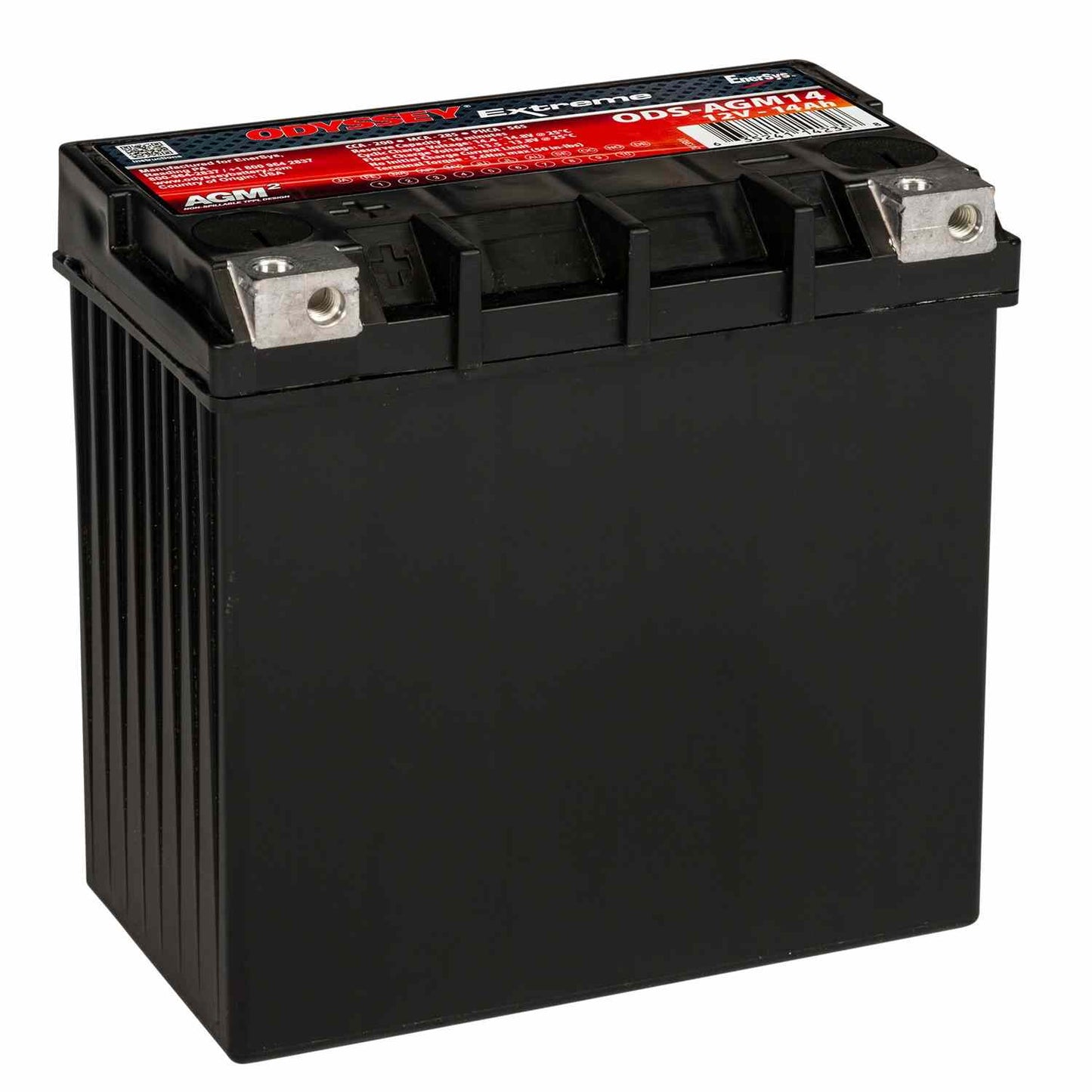 Odyssey Powersports Battery 12V 220CCA ODS-AGM14