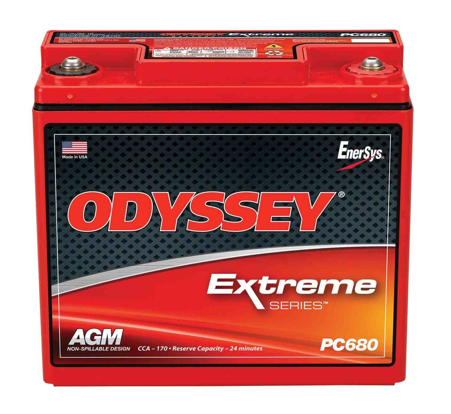 Odyssey Battery 170CCA/280CA M6 Female Terminal ODS-AGM16LMJ