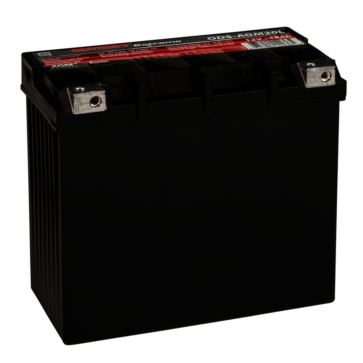 Odyssey Powersports Battery 12V 275CCA ODS-AGM20L