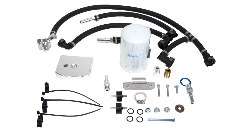 PrivateLabelMfg Precision Works CP4 Disaster Bypass Kit V2 For 2011-2022 Ford 6.7L Powerstroke Diesel
