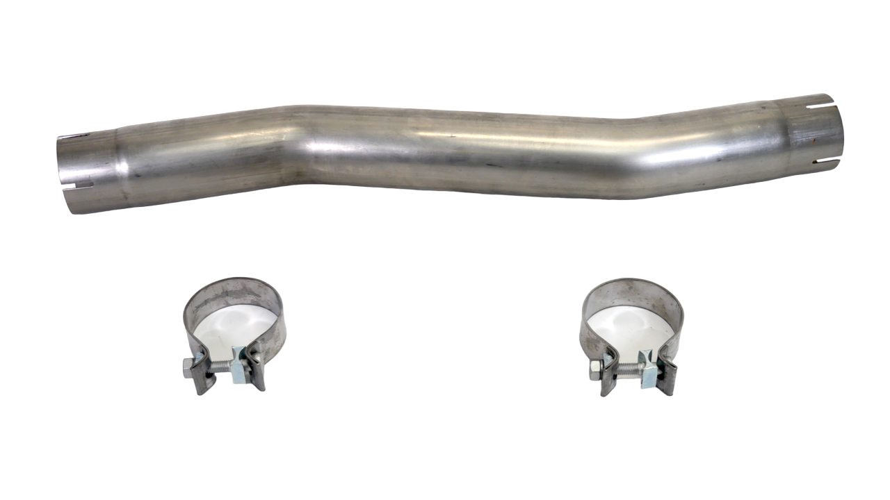 PrivateLabelMfg Muffler Bypass Pipe - 14-23 Silverado Sierra 1500 (4.3L V6 & 5.3L V8)