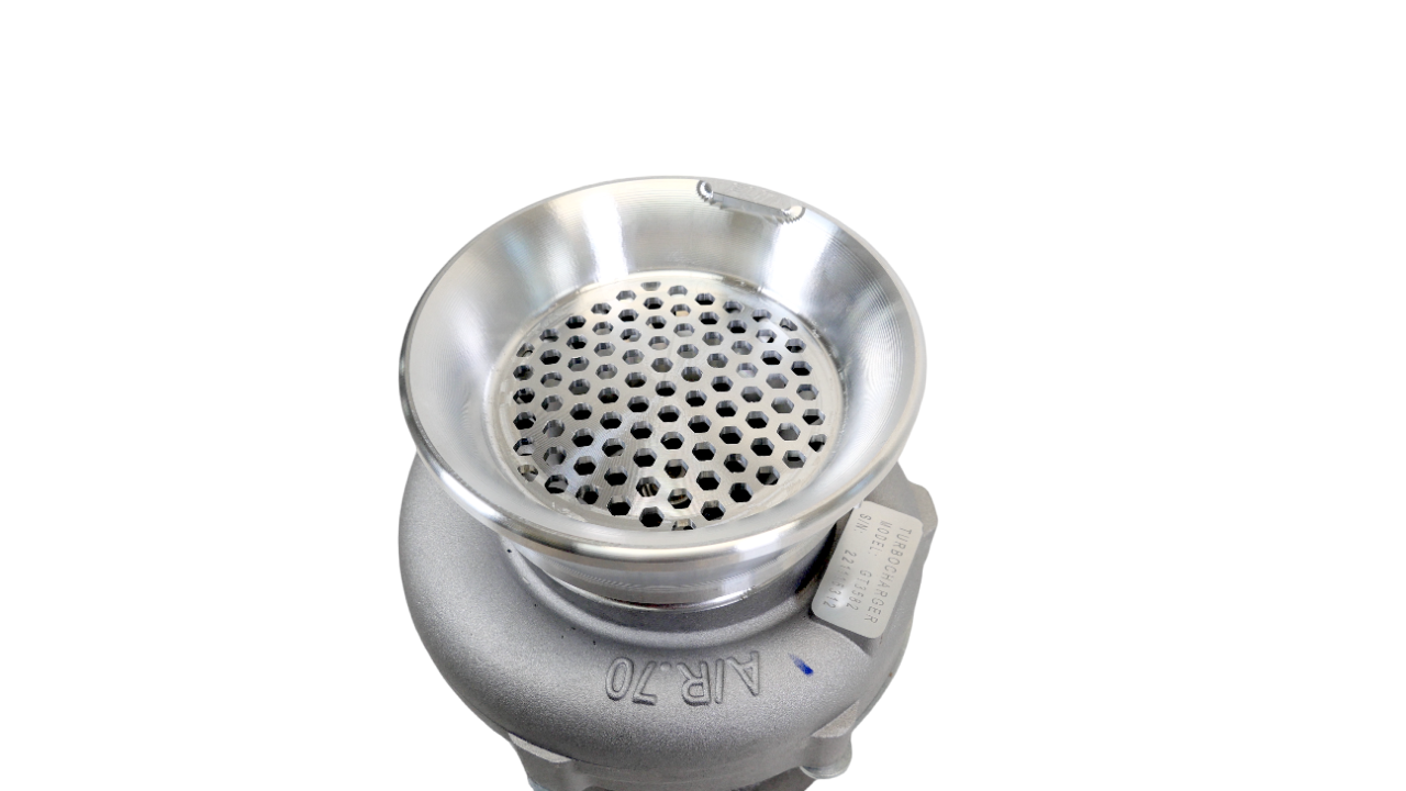 PrivateLabelMfg Billet Turbo Shield Guard Velocity Stack Screen Filter
